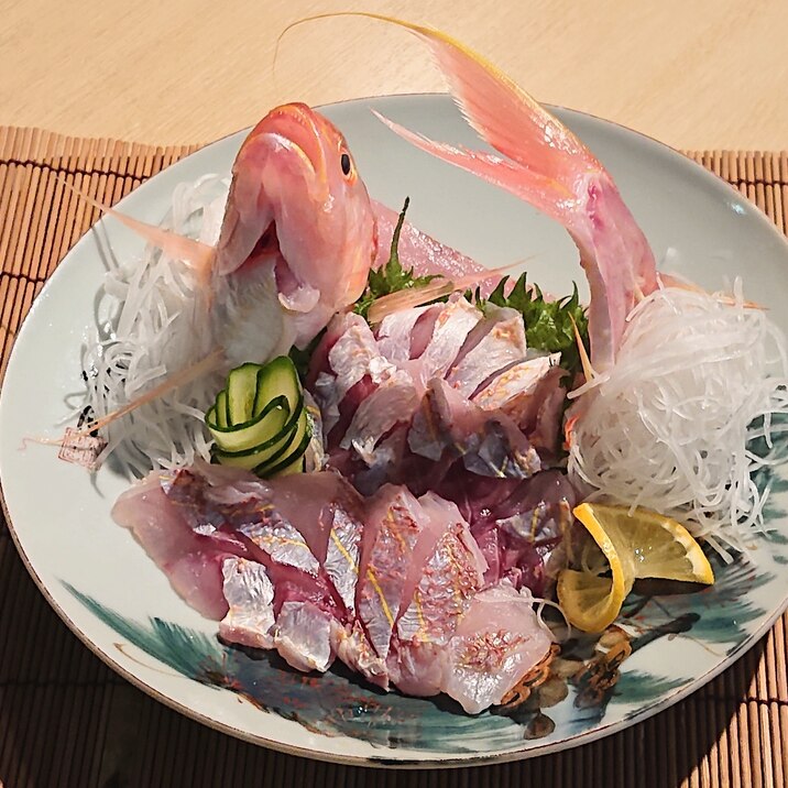 イトヨリダイ 簡単お造り レシピ 作り方 By Yoshi Original 楽天レシピ イトヨリダイ 簡単お造り レシピ 作り方 By Yoshi Original 楽天レシピ